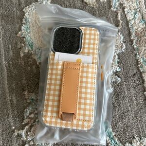 Walli iPhone 14 Pro case picnic plaid
